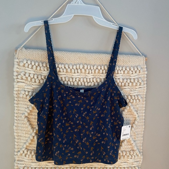 Free People Navy Combo tank - Picture 1 of 3